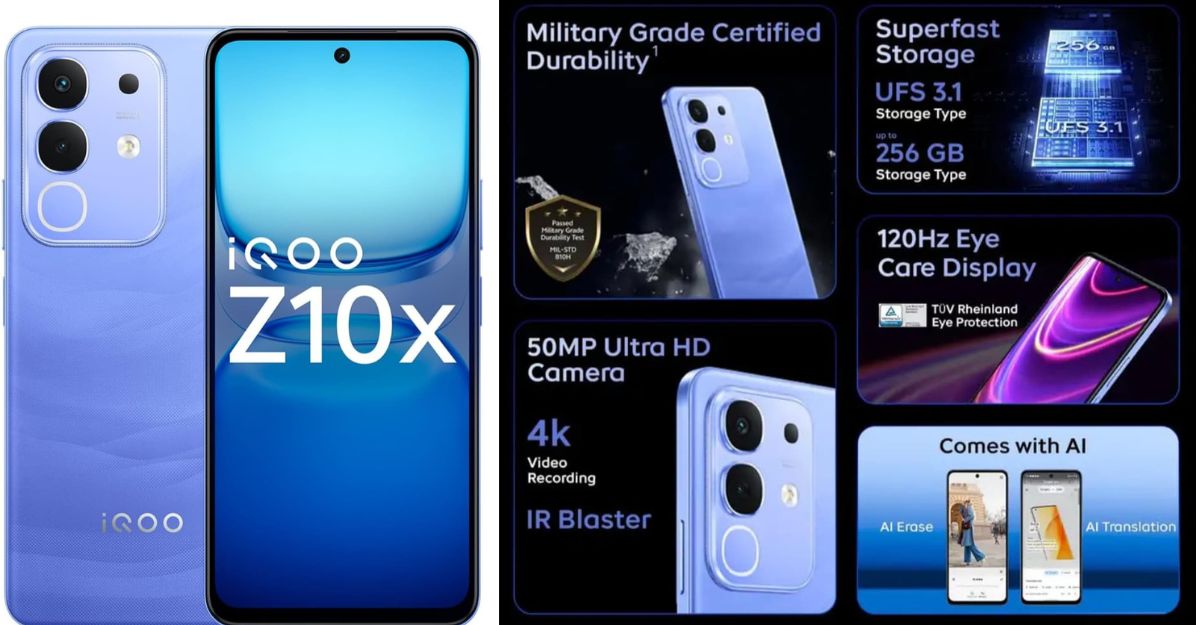 iQOO Z10x Camera